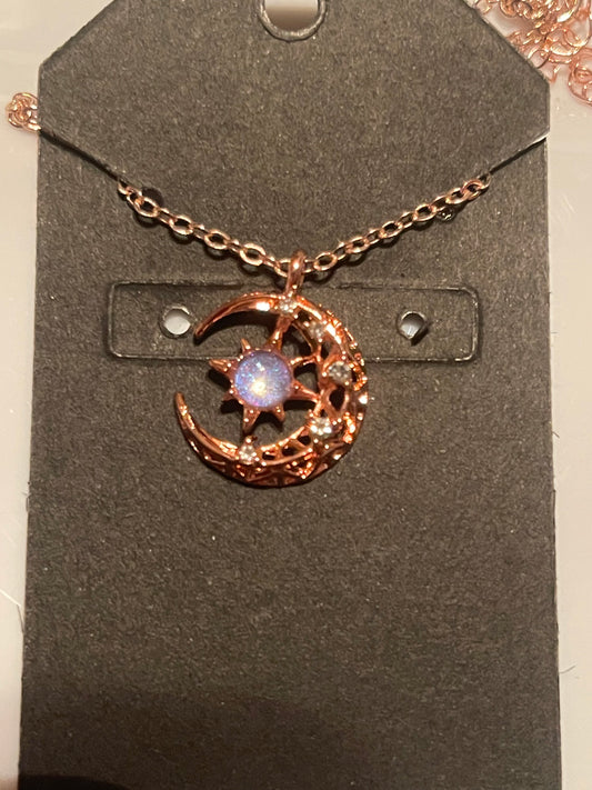 sun and moon necklaces