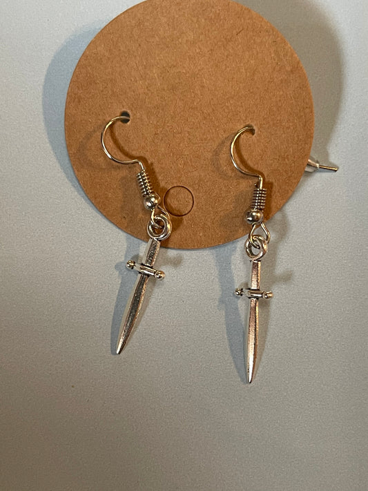 dagger earrings