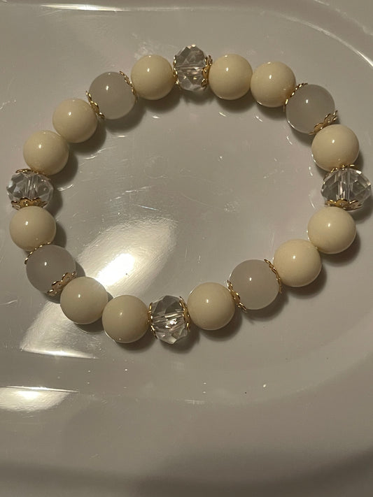 White pear bracelet